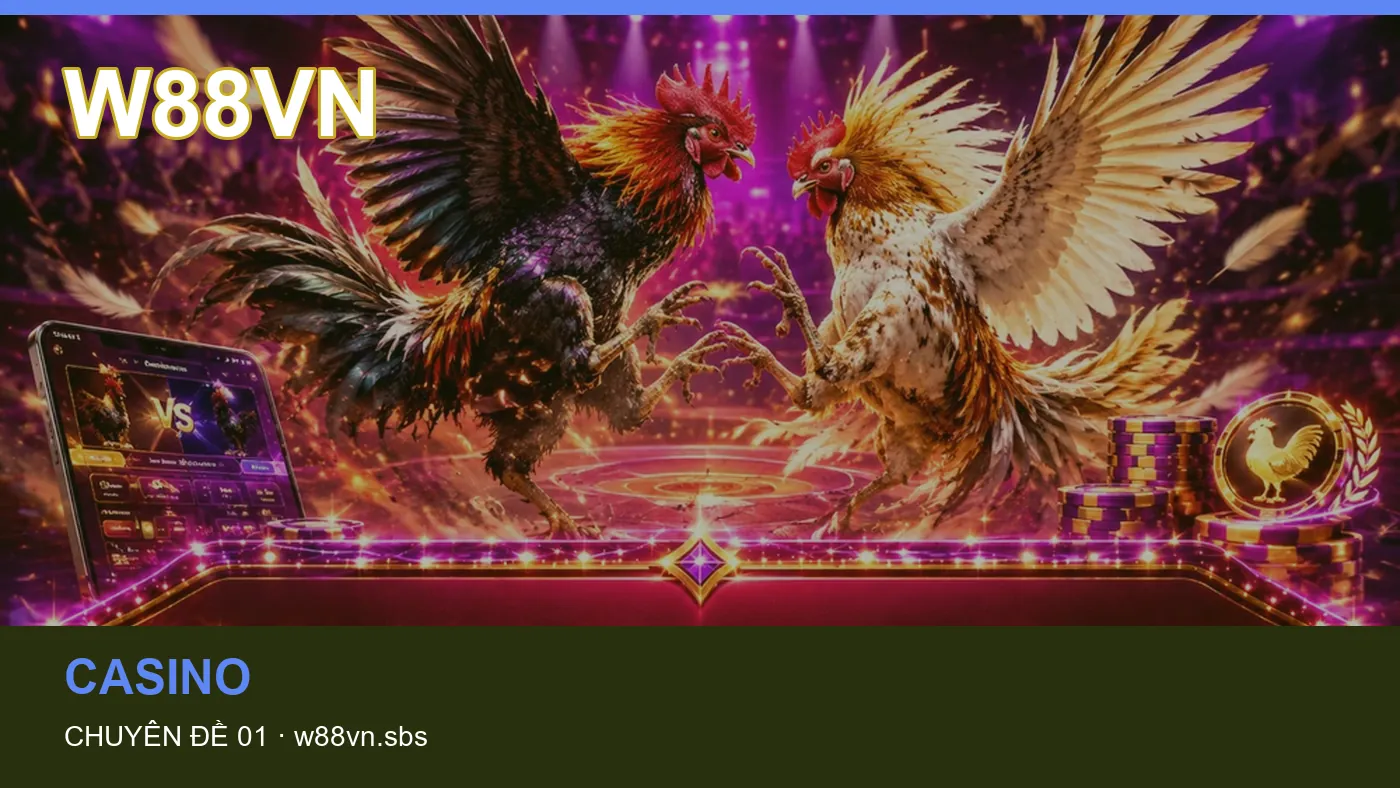 Trải nghiệm Casino trên điện thoại cùng cẩm nang W88VN