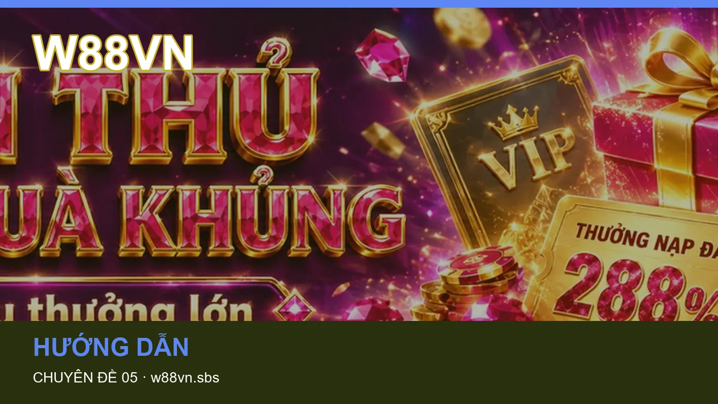 Hỏi đáp về Hướng dẫn: quy trình tự kiểm tra trên W88VN